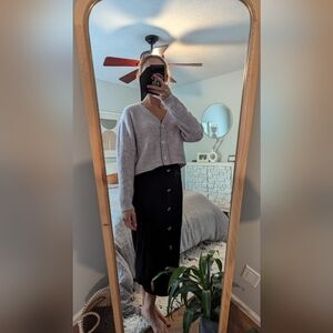 Only Cropped Purple Cardigan Size XS